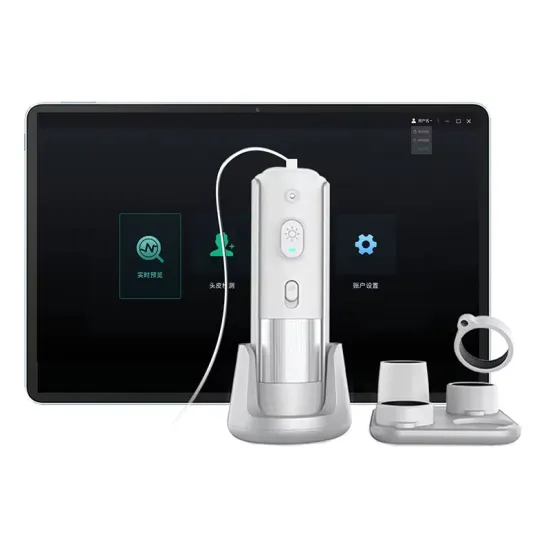 AI Intelligent Scalp and Hair Follicle Detection Instrument: Medical Hair Mirror Analyzer