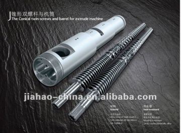screw and barrel for plastic extruder machine