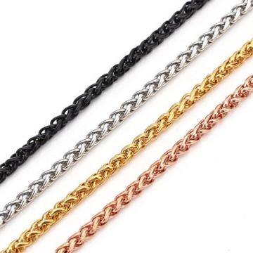 Collana a ciondolo da uomo in acciaio inossidabile di lunghezza personalizzata
