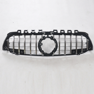 2019 GT AMG Diamonds Style Black/Silver Chrome ABS Car Front Grille for Mercedes-Benz W177
