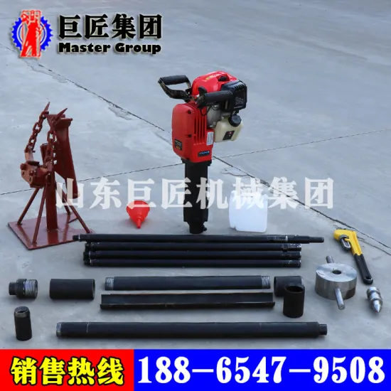 Durable QTZ-2 auger soil testing drilling rig