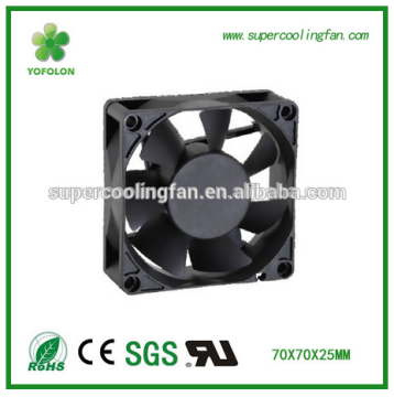 7025 two ball bearing dc axial flow fan for cooker units