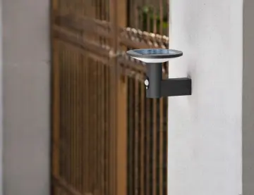 solar sensor wall light high-end solar lamp