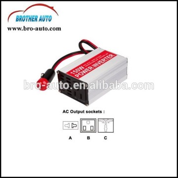 High quality input DC12V 150W car power inverter with charger