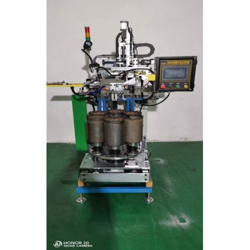 Diamond core drill welding machine with 6 workstations