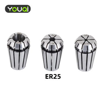 Precision Spring Collet Set for CNC Machines: Fit for ER25 Tools on Milling, Lathe & Engraving Equipment