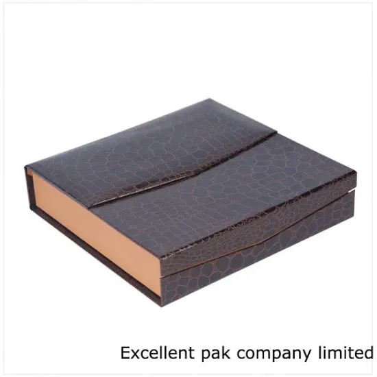 Fancy Eco-Friendly Small Kraft Brown Paper Boxes