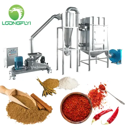Loongyi green tea sugar fruit powder making machine