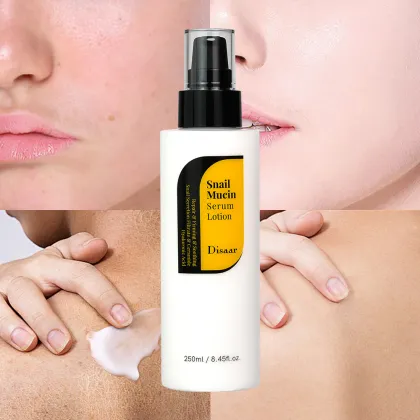 Snail Mucin Serum Face Lotion - Moisturizing Softener for Brightening Skin (For Women and Men)