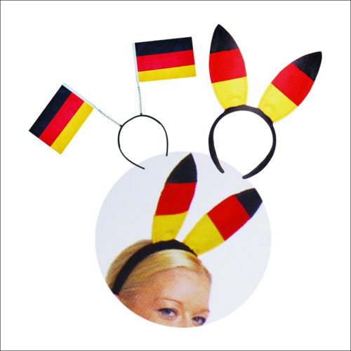 custom design national country fans headband flag
