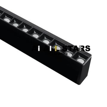 고품질 현대 LED 매달려 선형 조명 -4ft ~ 8ft 알루미늄 펜던트 그릴 조명