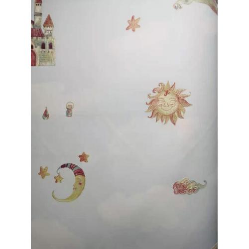 kids design wallpaper star design decoração de quarto infantil