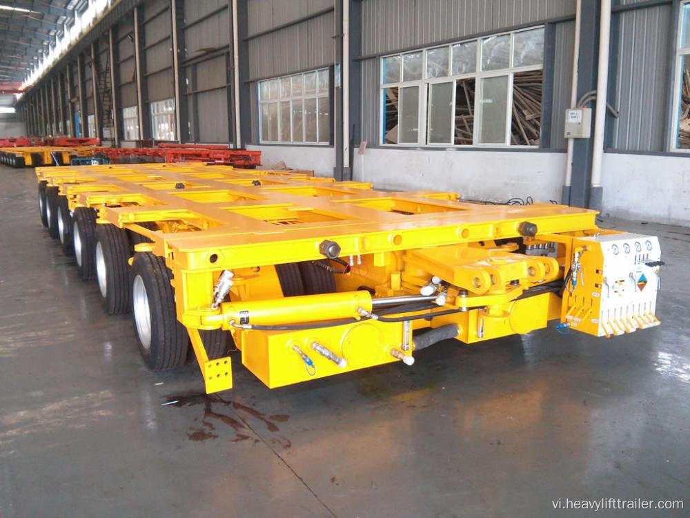 Trailer mô -đun cometto, trailer hạng nặng, trailer SPMT