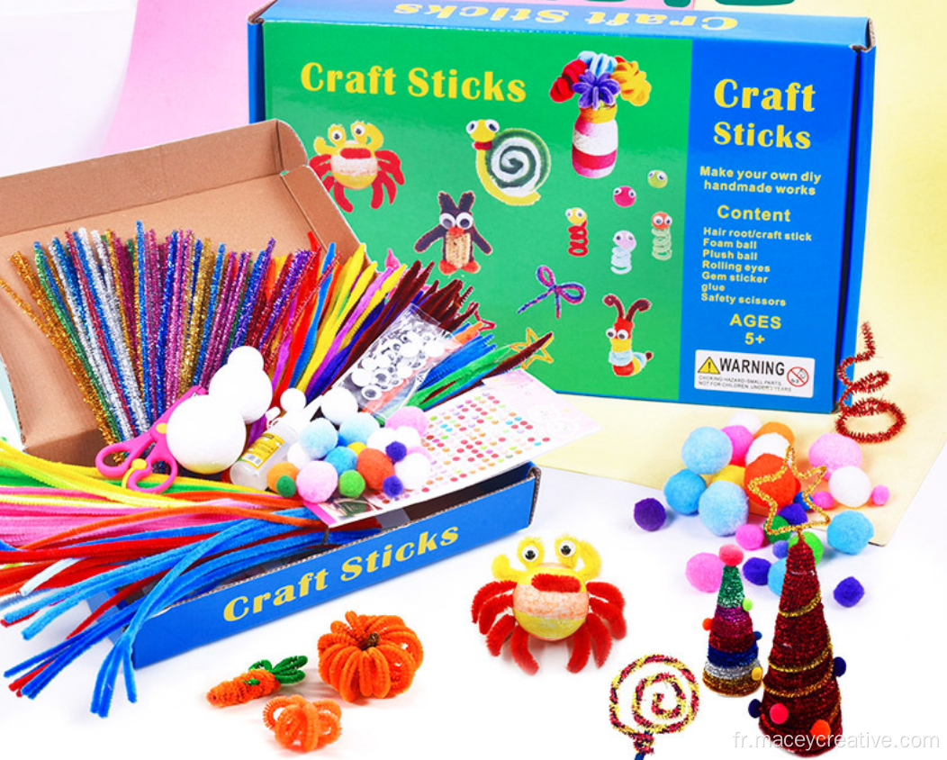 Set à main 5 jouets de puzzle Parent-Child Twist Stick