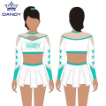 Custom royal blue cheer uniform