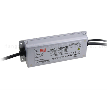 Mean Well Waterproof ELG-75-C1050A-3Y LED Driver 75W 1050mA IP67
