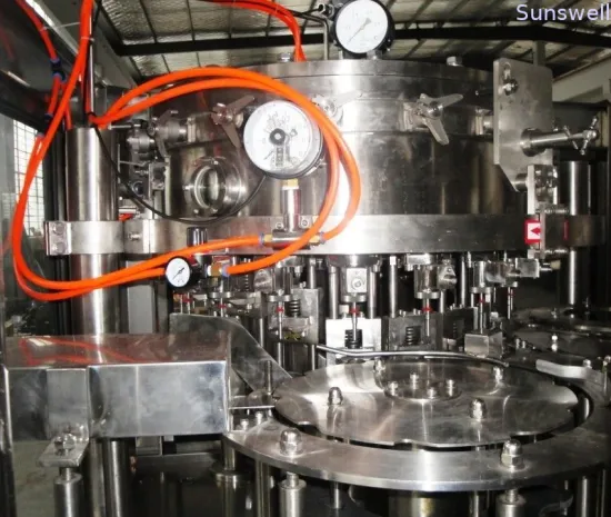 Energy Drinks, Wine Bottle 	Glass Bottle Carbonated Filling Machine / Soft Drink Machinery