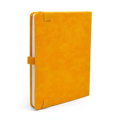 2025 Custom Printed Moleskine Style Leather Notebook with Logo