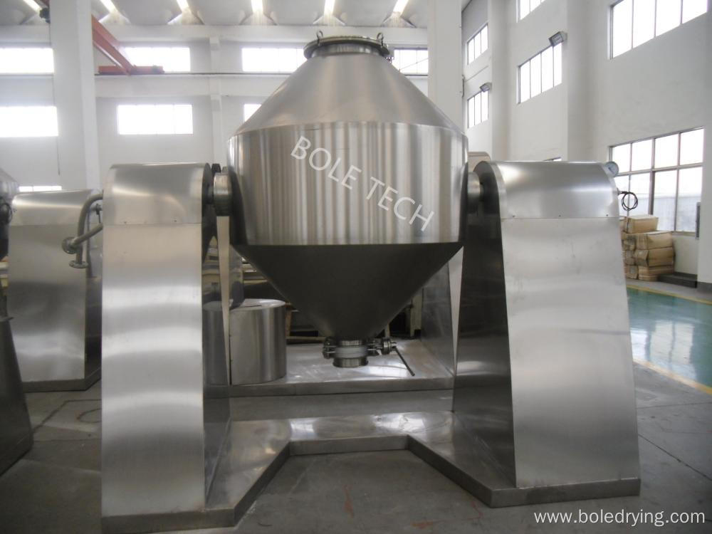 Chemical double cone rotary vacuum drying machine