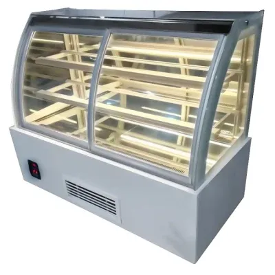 Glass Bread Bakery Display Shelves/Bread Bakery Display Bakery Counter Displays