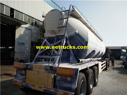 60m3 Tri-Axle foda Silo Trailers