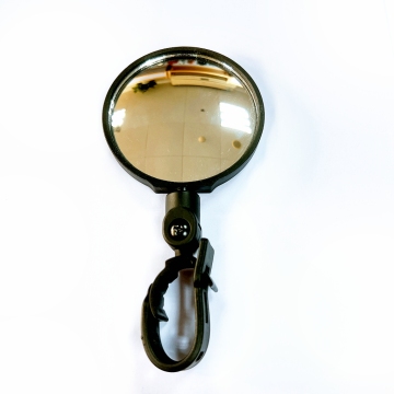 Universal 75MM HD Glass Bike Rearview Mirror