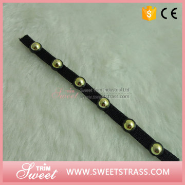 fancy beaded tape for garment