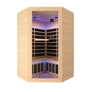 Sauna de sauna infravermelha interna Sauna de madeira