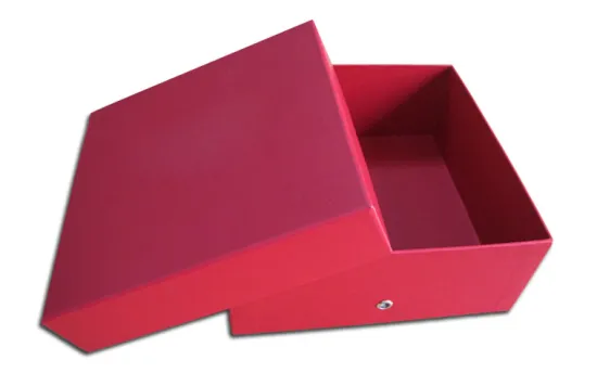 Red Kraft Paper Box Women Shoe Packaging