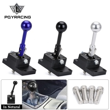 T56 6-Speed Short Throw Shifter with Base Shift Knob Billet for 93-02 Camaro/Firebird F-Body LS1 PQY-PDZ03