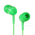 Partihandel mp3 färgglad in-ear musik stereo klassiska hörlurar