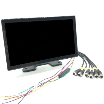 10 Inch 6 Channel Touch Screen Monitor with Language Support (English, Russian) - AH720P