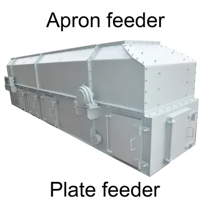 Carbon Steel Apron Feeder Plate Feeder Machine for Mine and Cement Industry