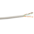 0.5mm CCA UTP CAT6 24AWG 4Pair HDPE dengan Kabel LAN Rangkaian Komunikasi Dalaman PVC Jaket Seperator