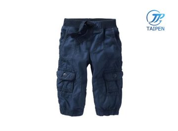 Wholesale Fashion Cotton Fabric Kids Ruffle Pants