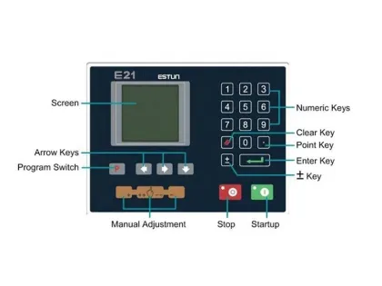 Estun E21s CNC Controller for Hydraulic Shearing Machine System Kit