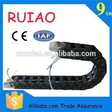 RUIAO load bearing CE approved nylon cable track chain cnc cable towline