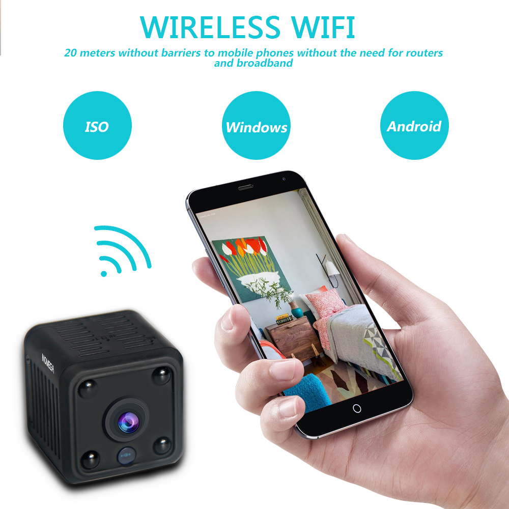 INQMEGA Original WIFI small mini Camera cam 720P video CMOS Sensor Night Vision Camcorder Micro Cameras DVR Motion Recorder