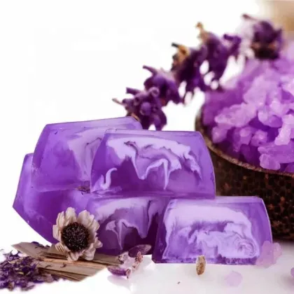 Private Label Natural Handmade Lavender Oil Soap