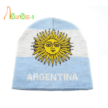 Cappello lavorato a maglia - bella ricamato