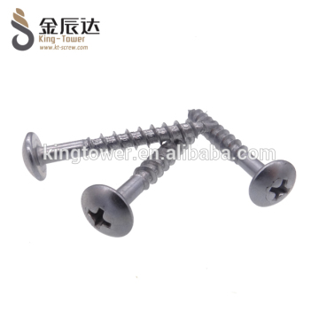 M6 stainless steel and round head half self tapping screw/screws