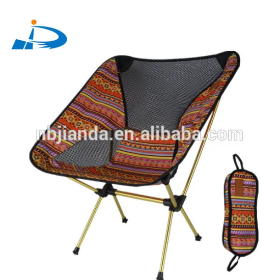 Chinese aluminum beach camping folding fishing chair