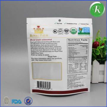 Heat seal custom printed empty green coffee tea bags/high quality multi-layer packaging bag for flour powder/coffee/milk powder