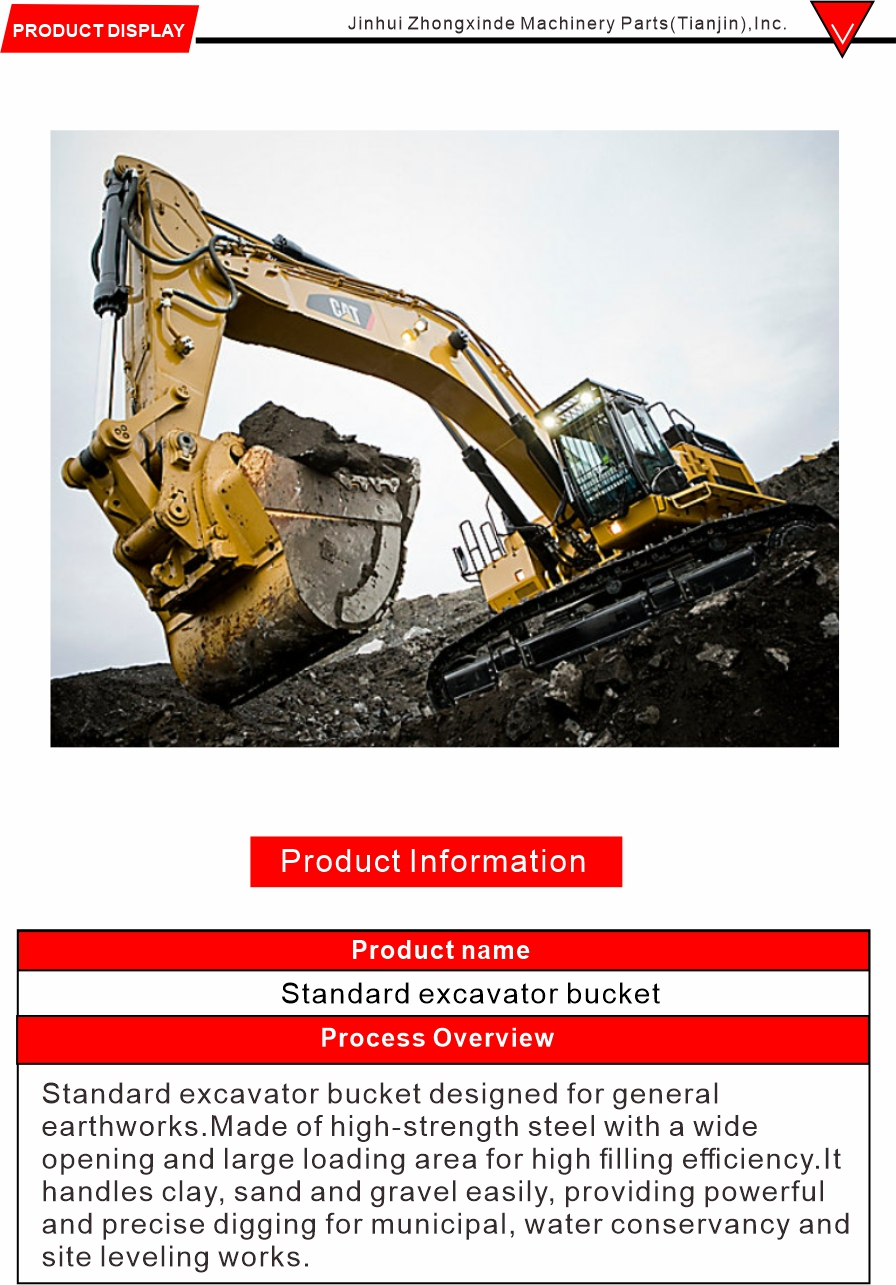 Standard Excavator Bucket
