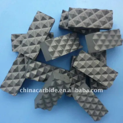 tungsten carbide inserts for Longyear chuck jaws