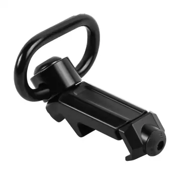 Ras &amp; Qd Swivel Mount untuk Sling Taktis: Lampiran Sling Baja dan Komponen Aluminium