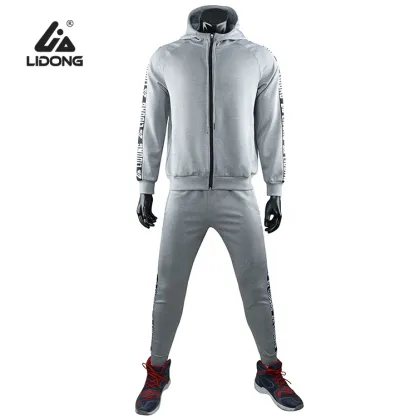 Wholesale Hoodie Mens High Quality Full Zip Hoodie