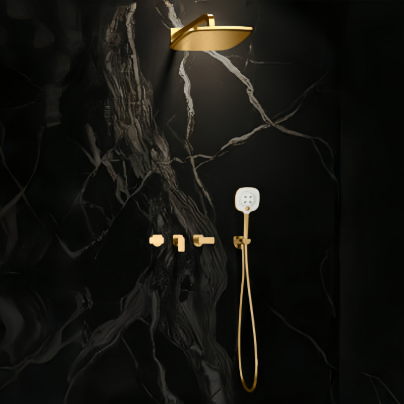 Brass Shower Set