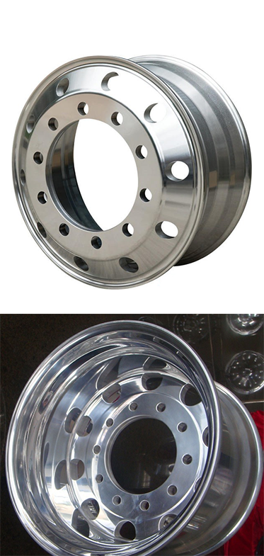 Production of high quality truck wheels