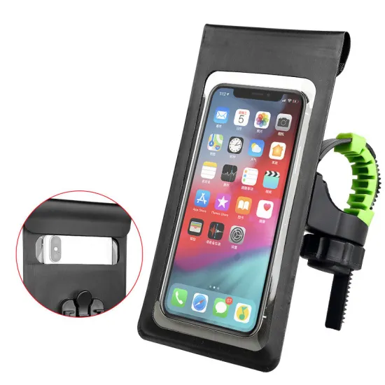 Universal Waterproof Bike Handlebar Phone Holder for Cycling Bicycles